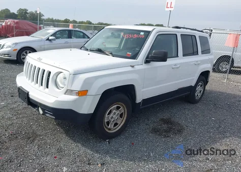 2016 Jeep Patriot Sport из США, поврежденный, VIN 1C4NJRBB8GD542438
